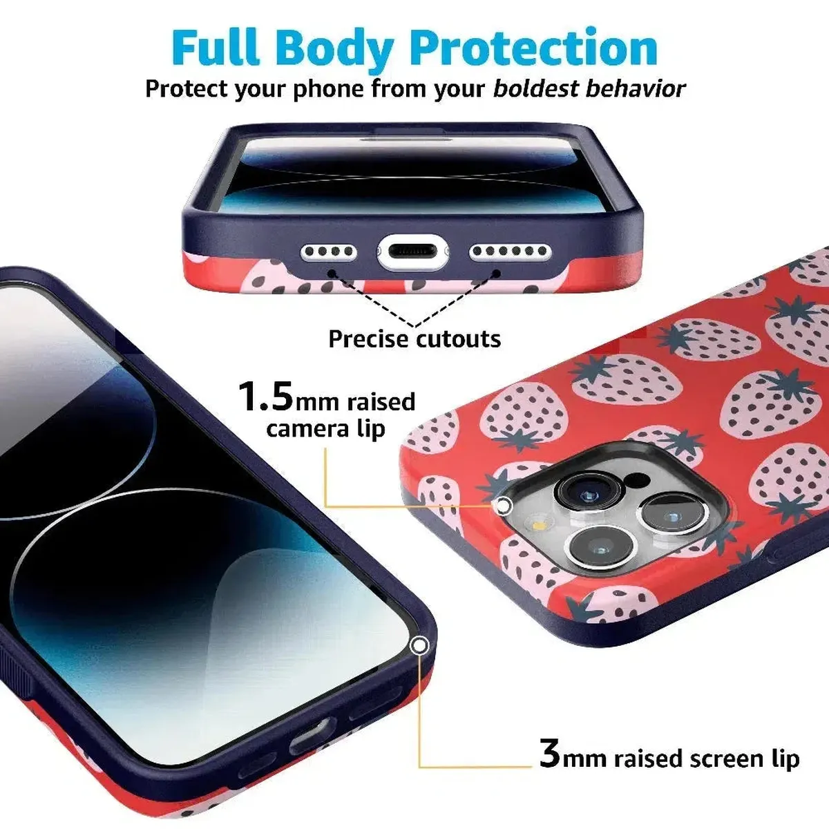 I'd Pick You | Red Strawberry Case - Image 102