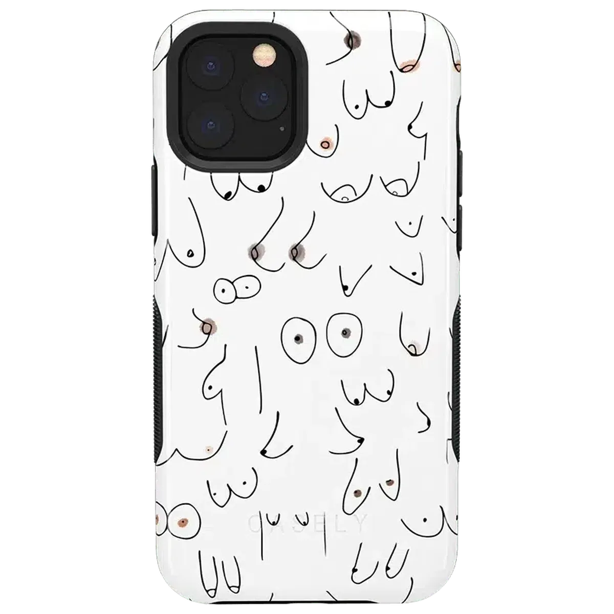 I'm With Her | Black & White Boobs Case - Image 119