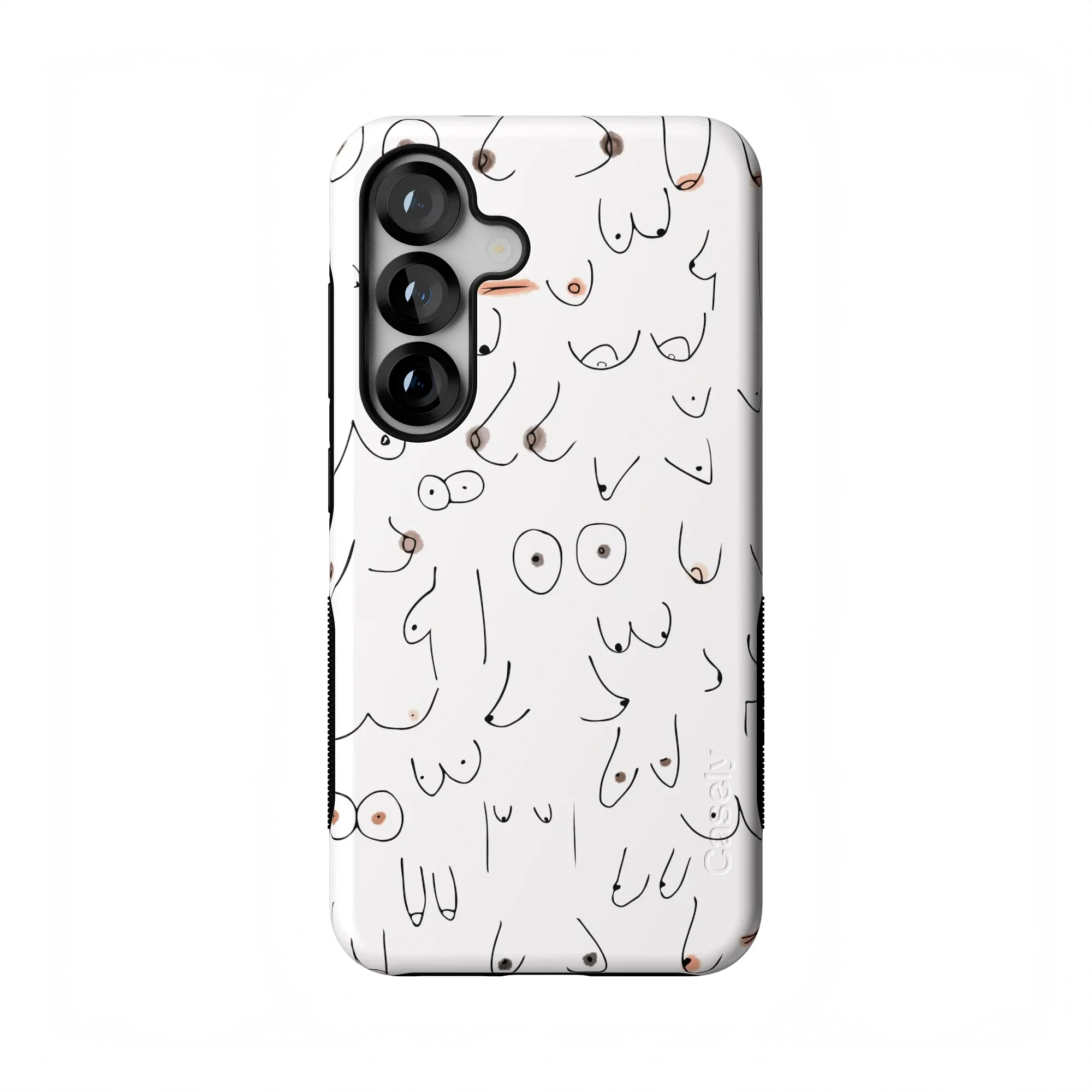 I'm With Her | Black & White Boobs Case - Image 167