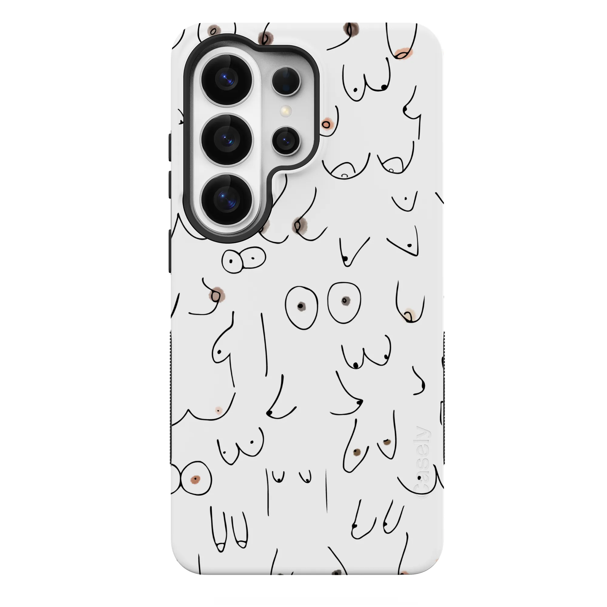 I'm With Her | Black & White Boobs Case - Image 33