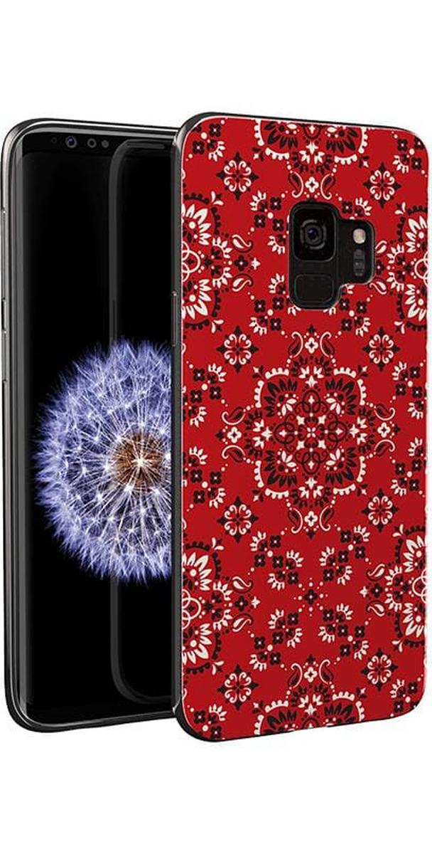 I'm with the Band | Red Bandana Print Samsung Case - Image 5