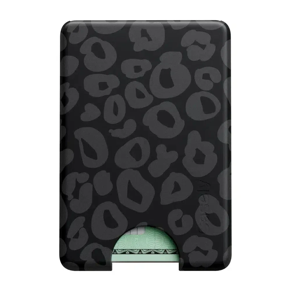 Into the Wild | Black Leopard MagWallet