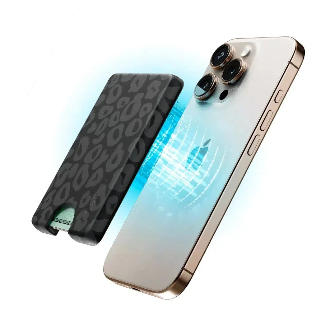 Into the Wild | Black Leopard MagWallet - Image 4