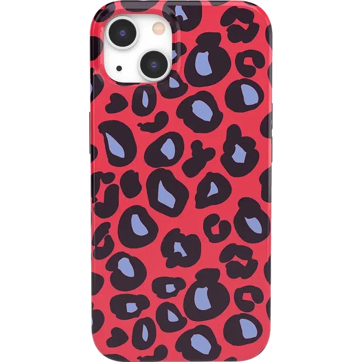 Into the Wild | Red & Blue Leopard Print Case - Image 24