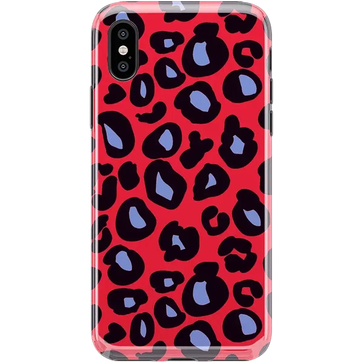 Into the Wild | Red & Blue Leopard Print Case - Image 30