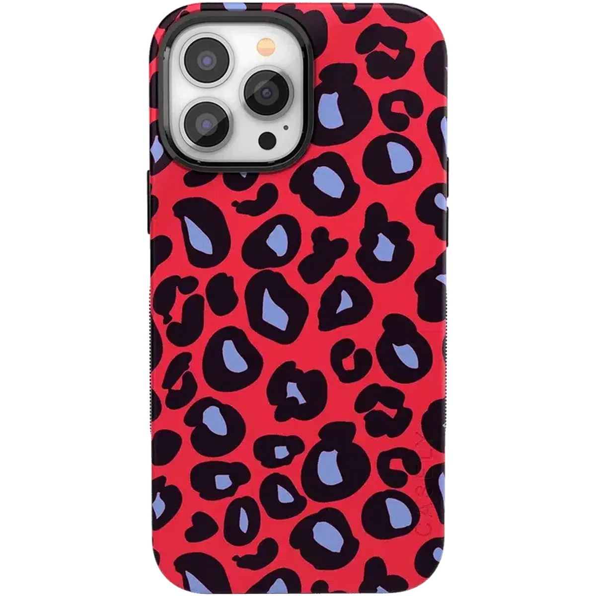 Into the Wild | Red & Blue Leopard Print Case - Image 57