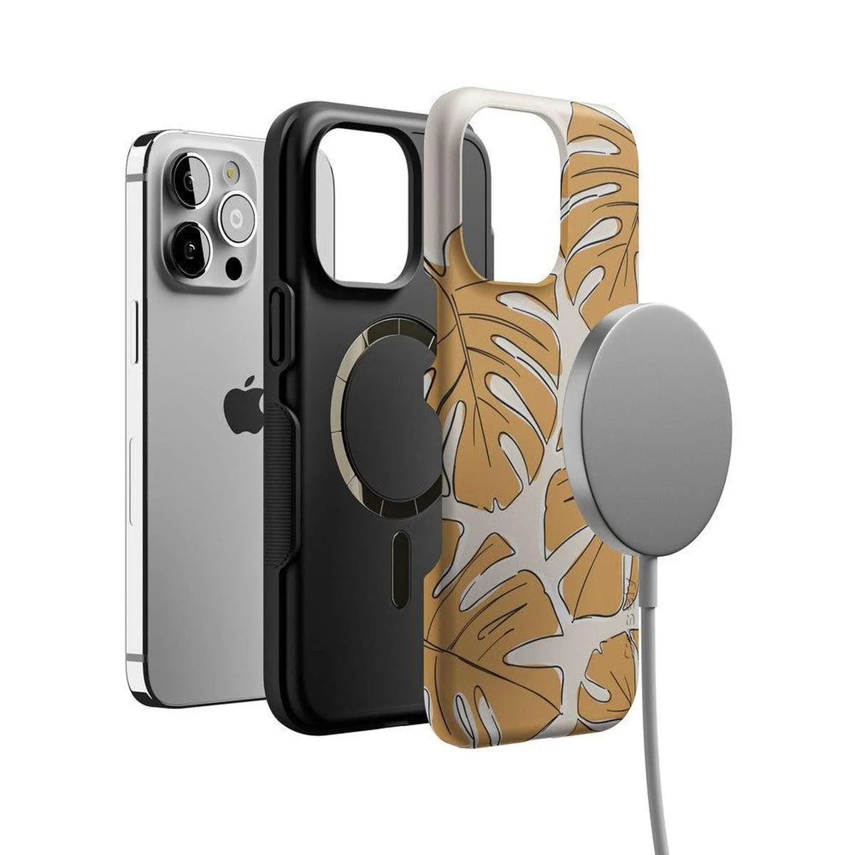 Island Time | Tropical Leaves Floral Case - Image 66