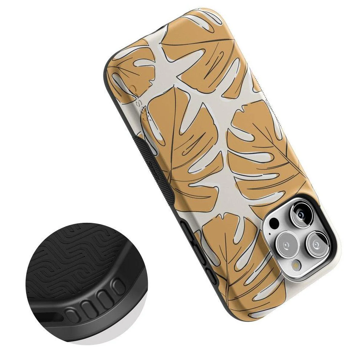 Island Time | Tropical Leaves Floral Case - Image 70