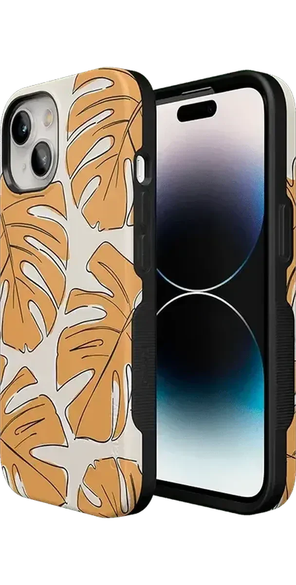 Island Time | Tropical Leaves Floral Case - Image 78