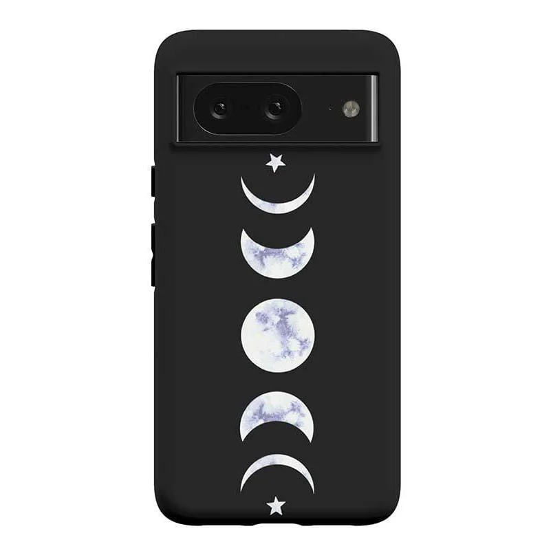 It's Just a Phase | Marble Moon Google Pixel Case - Image 7