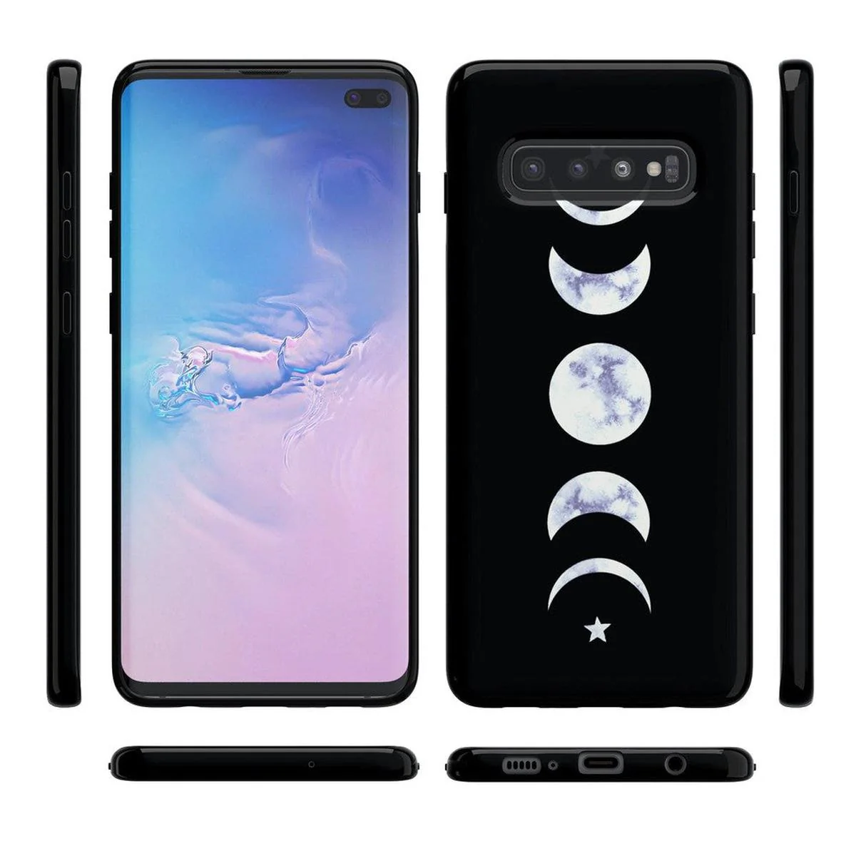 It's Just a Phase | Marble Moon Samsung Case - Image 24