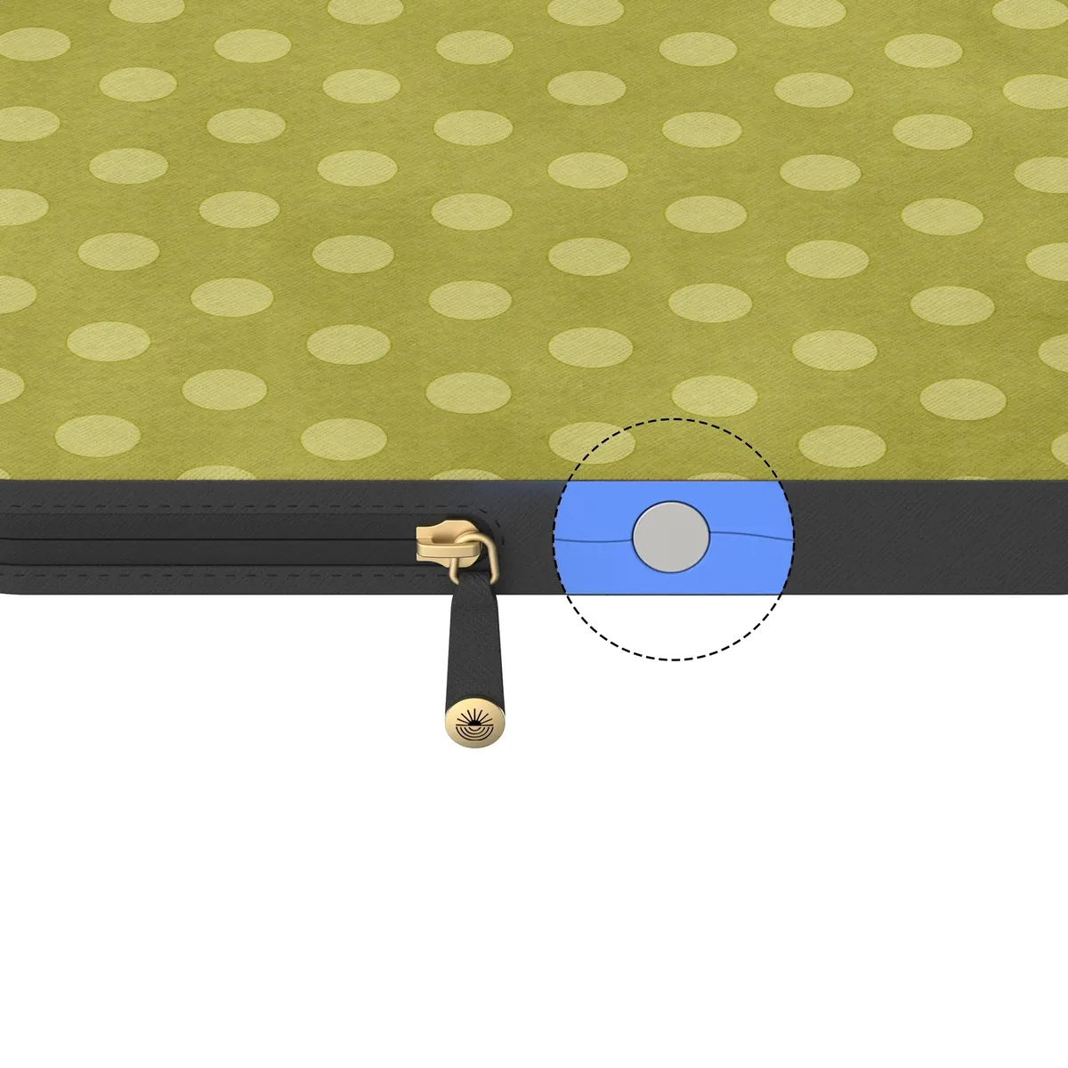 Kiwi Cooler | Poolside Print Laptop Case - Image 5