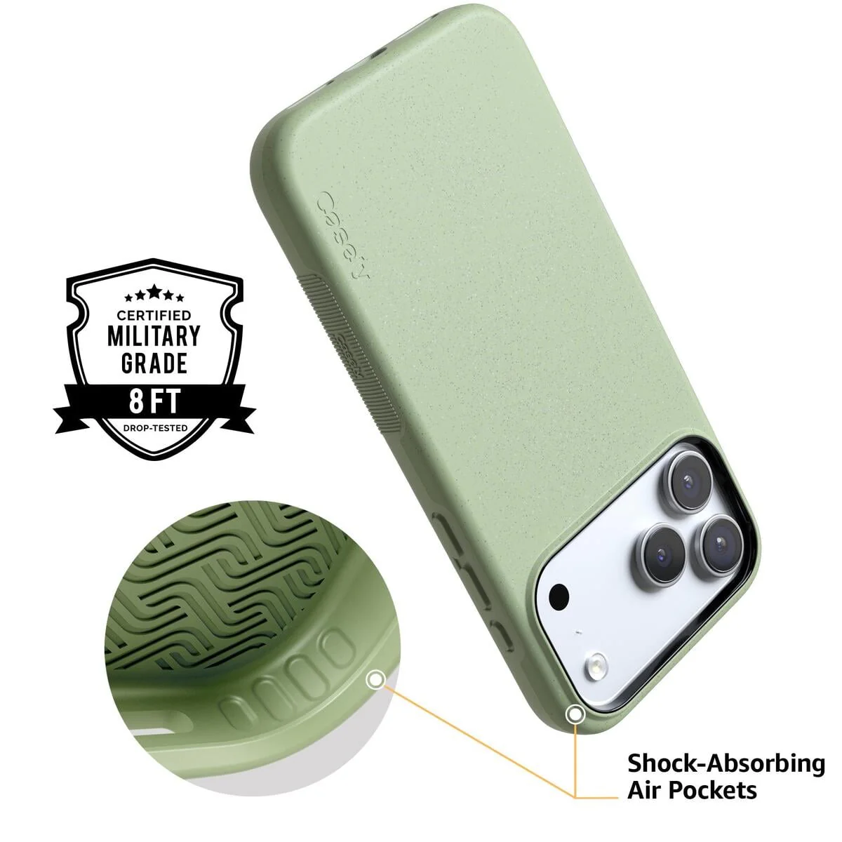Kiwi Kiss | Matcha Green Shimmer Case - Image 4