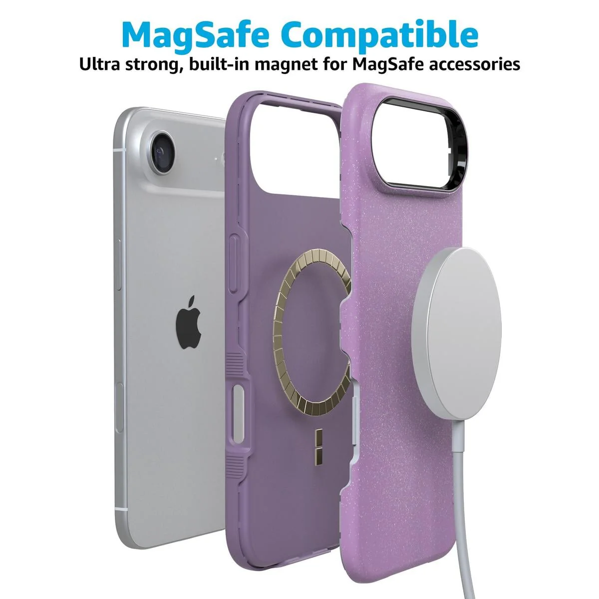 Lavender Waves | Purple Shimmer Case - Image 95