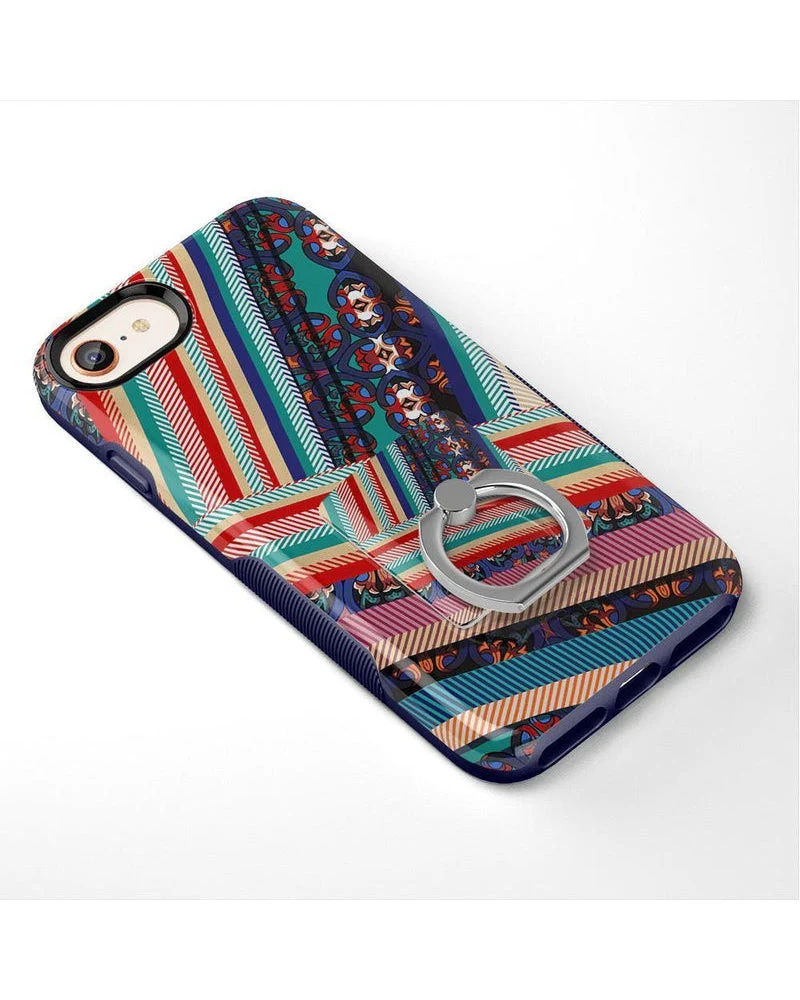 Wearing Layers | Layered Patchwork Phone Ring - Image 3
