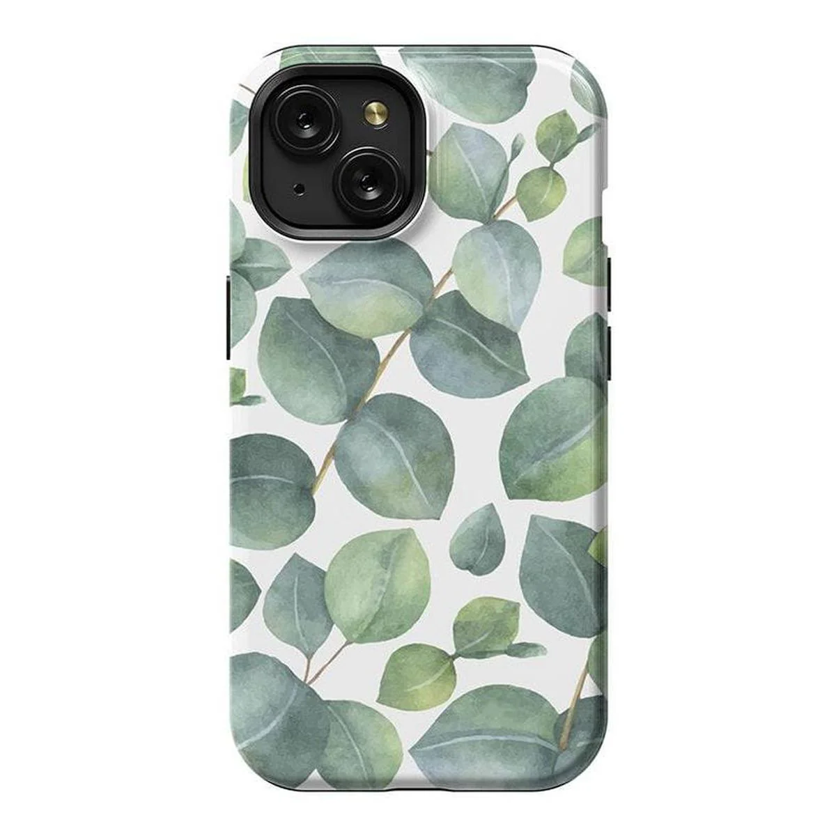Leaf Me Alone | Green Floral Print Case - Image 56