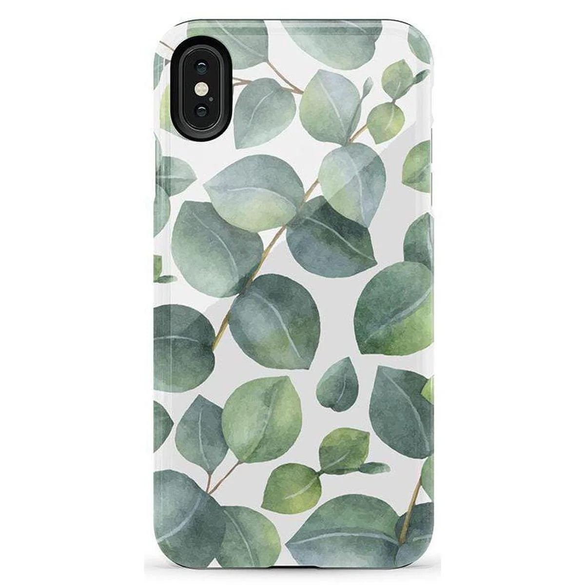 Leaf Me Alone | Green Floral Print Case - Image 71