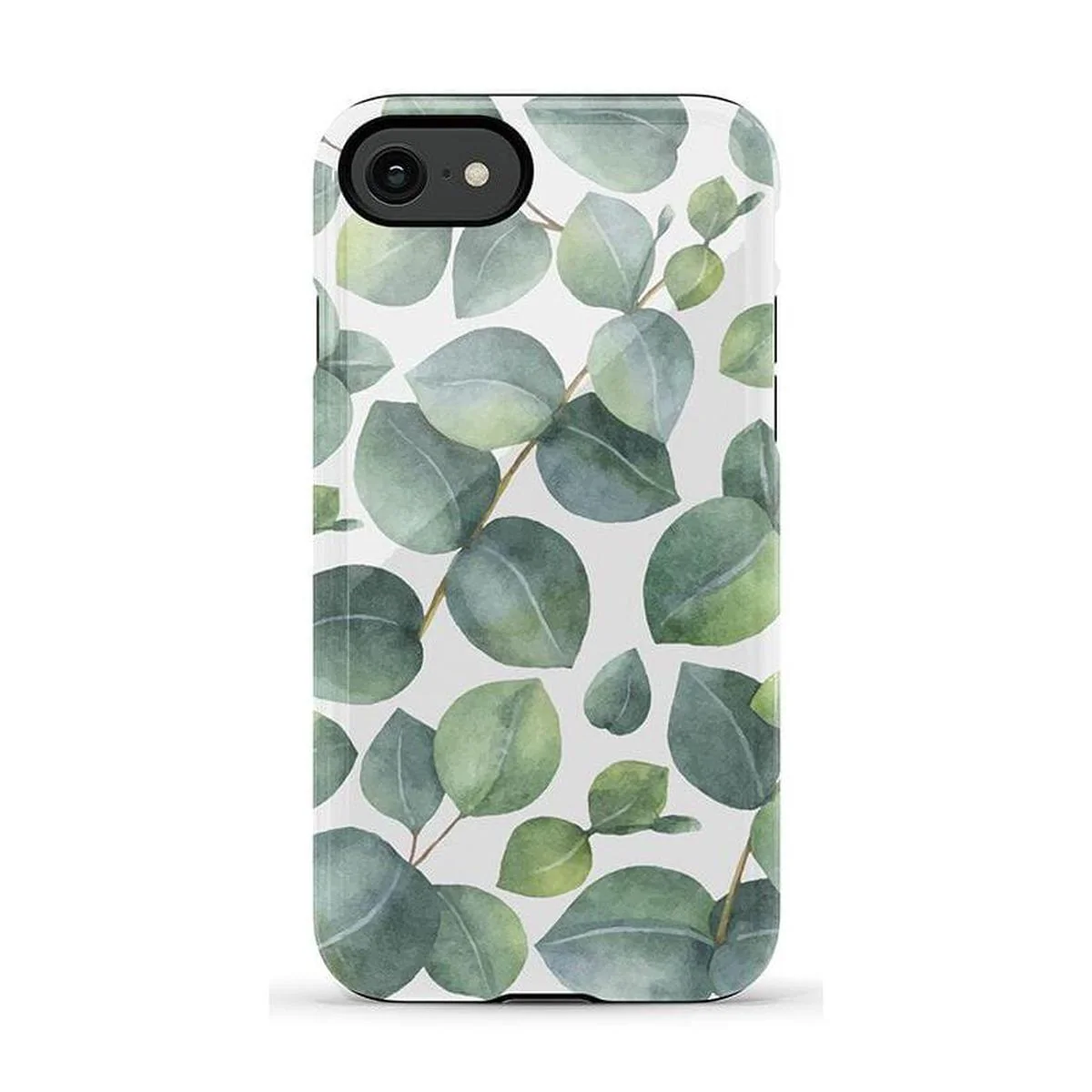 Leaf Me Alone | Green Floral Print Case - Image 75