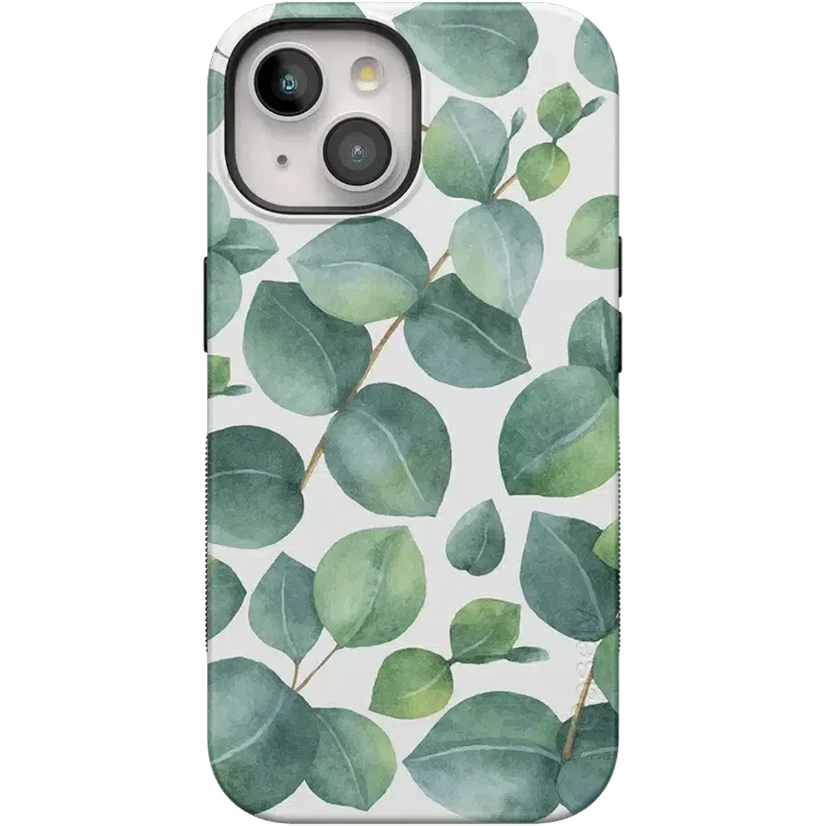 Leaf Me Alone | Green Floral Print Case - Image 97