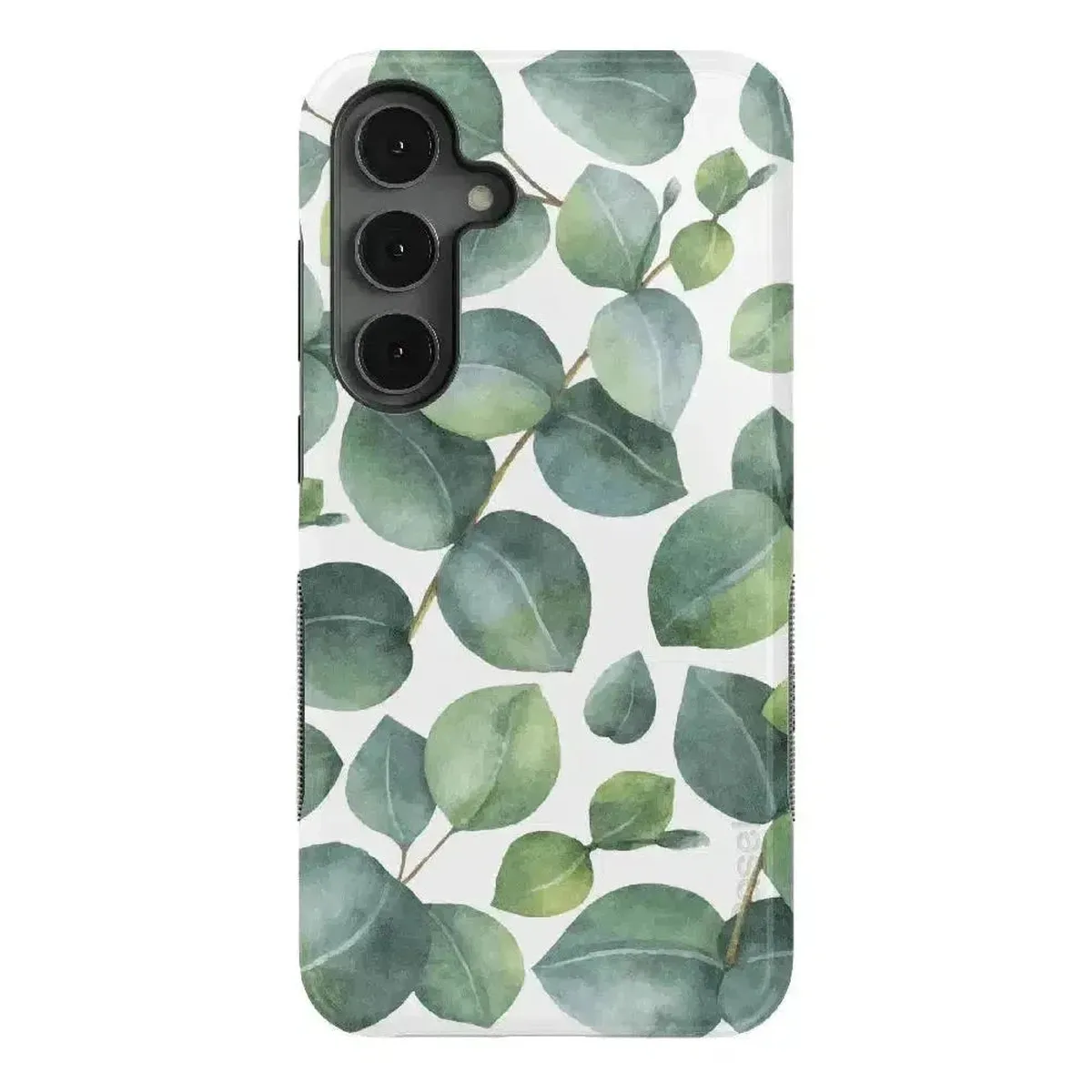 Leaf Me Alone | Green Floral Print Samsung Case - Image 44