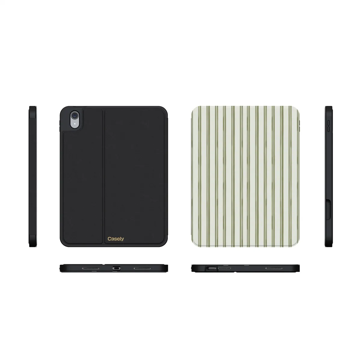 Linen Stripe | The Boyfriend Collection iPad Case - Image 13
