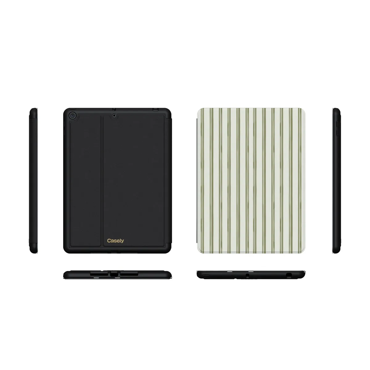 Linen Stripe | The Boyfriend Collection iPad Case - Image 29