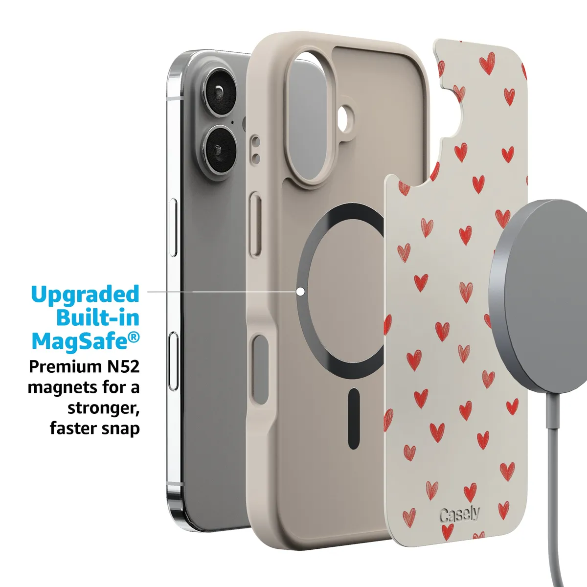 Love Letters | Doodle Hearts Case - Image 179