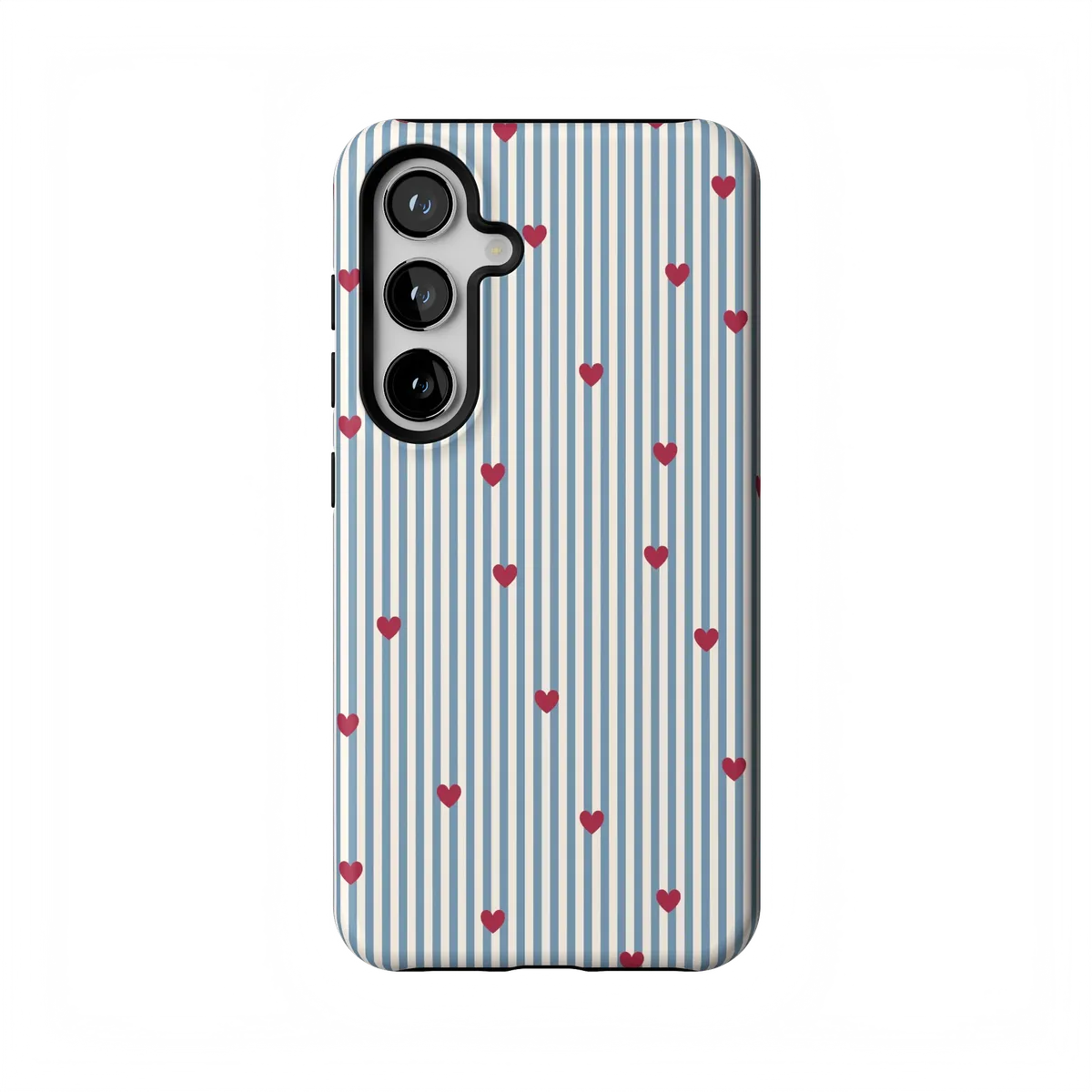 Love Lines | Blue Stripes Case - Image 130