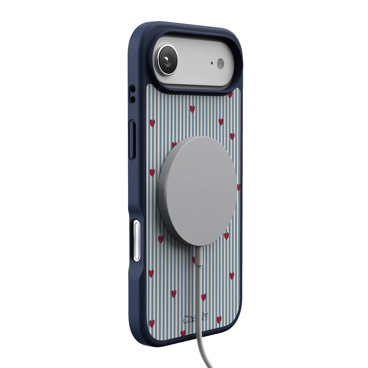 Love Lines | Blue Stripes Case - Image 173