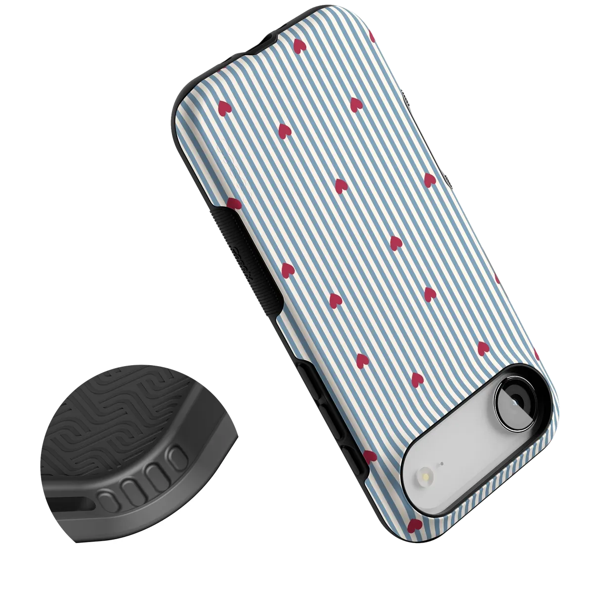 Love Lines | Blue Stripes Case - Image 19