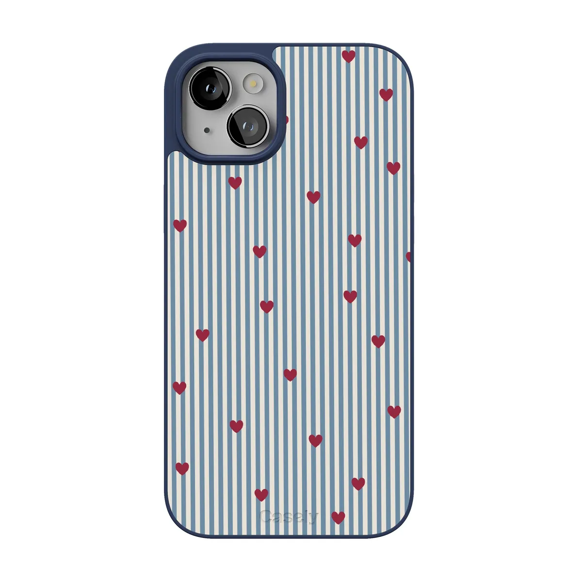 Love Lines | Blue Stripes Case - Image 191