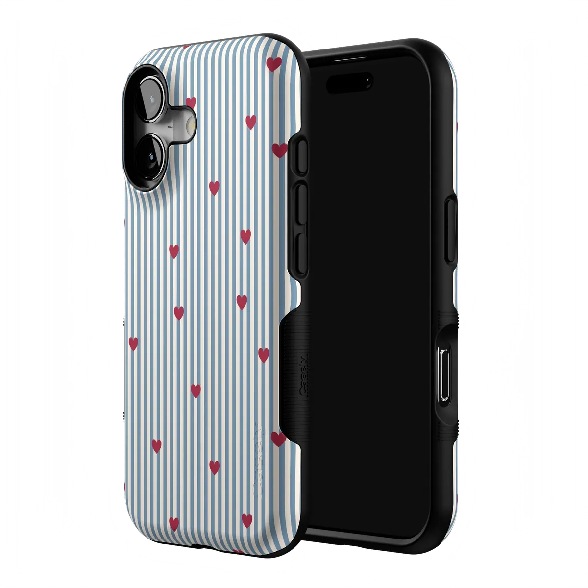 Love Lines | Blue Stripes Case - Image 22