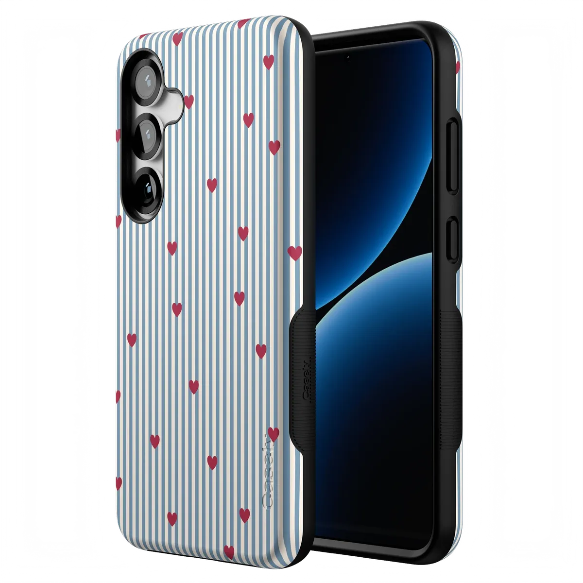 Love Lines | Blue Stripes Case - Image 70