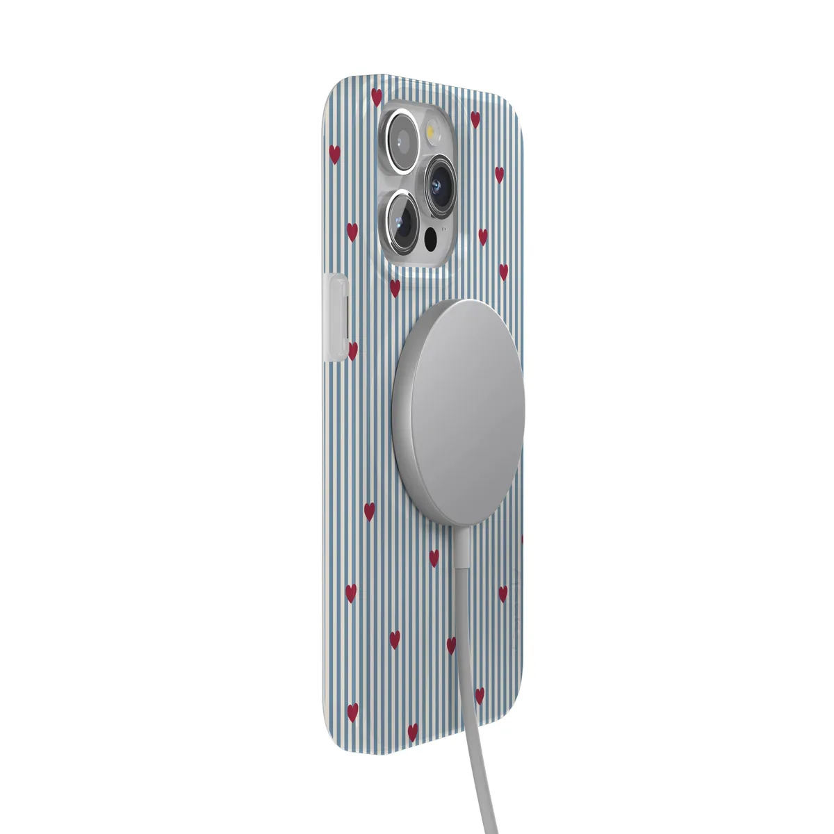 Love Lines | Blue Stripes Case - Image 99