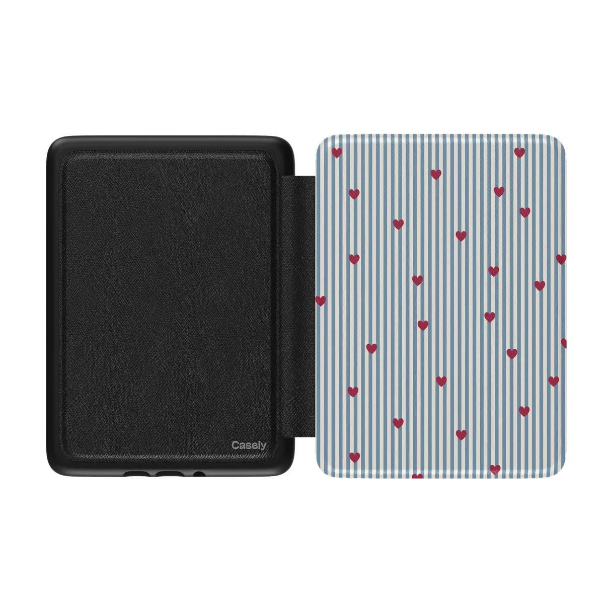 Love Lines | Blue Stripes Kindle Case - Image 5