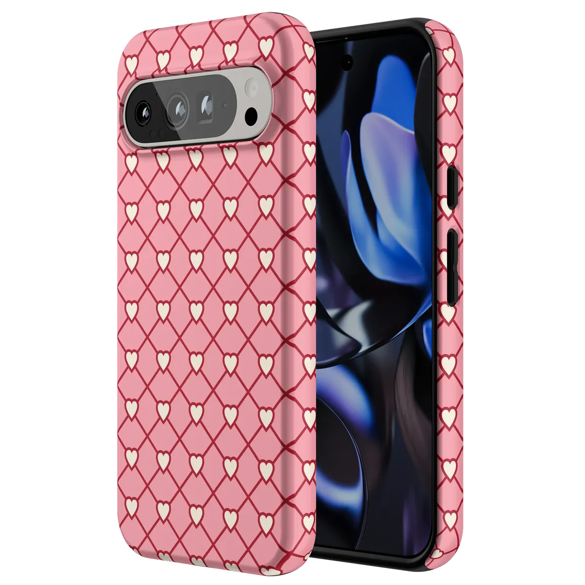 Love Locks | Pink Hearts Case - Image 112