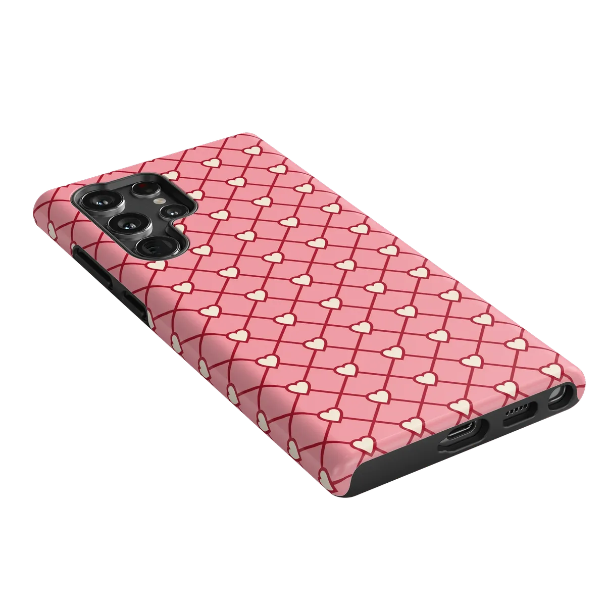 Love Locks | Pink Hearts Case - Image 143