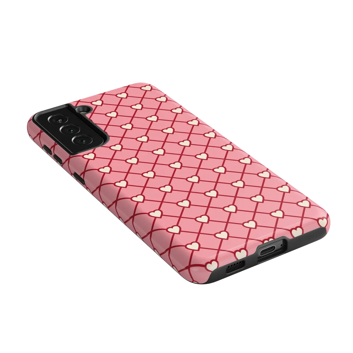Love Locks | Pink Hearts Case - Image 151