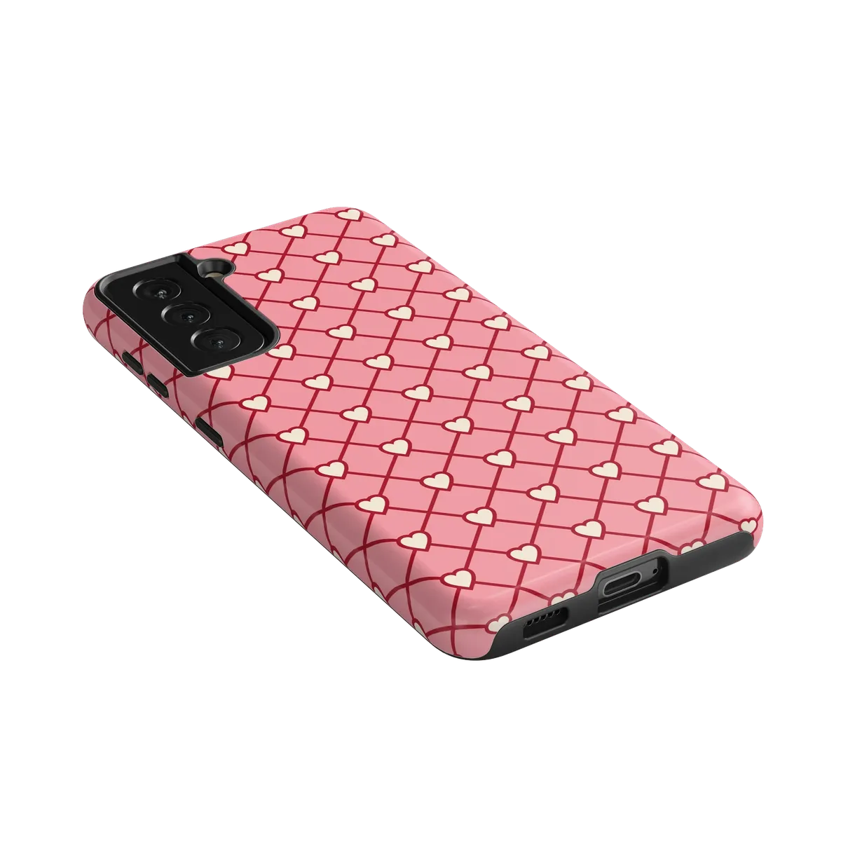 Love Locks | Pink Hearts Case - Image 153