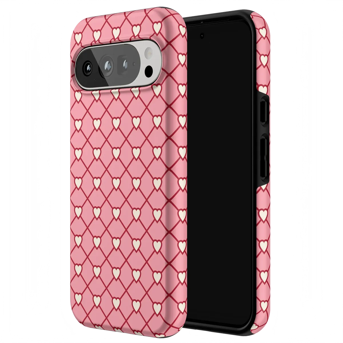 Love Locks | Pink Hearts Case - Image 156