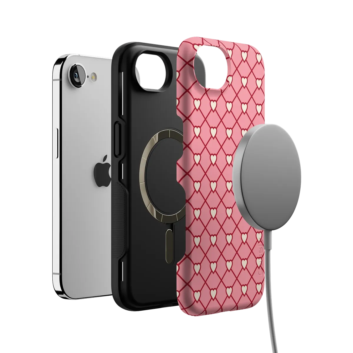Love Locks | Pink Hearts Case - Image 35