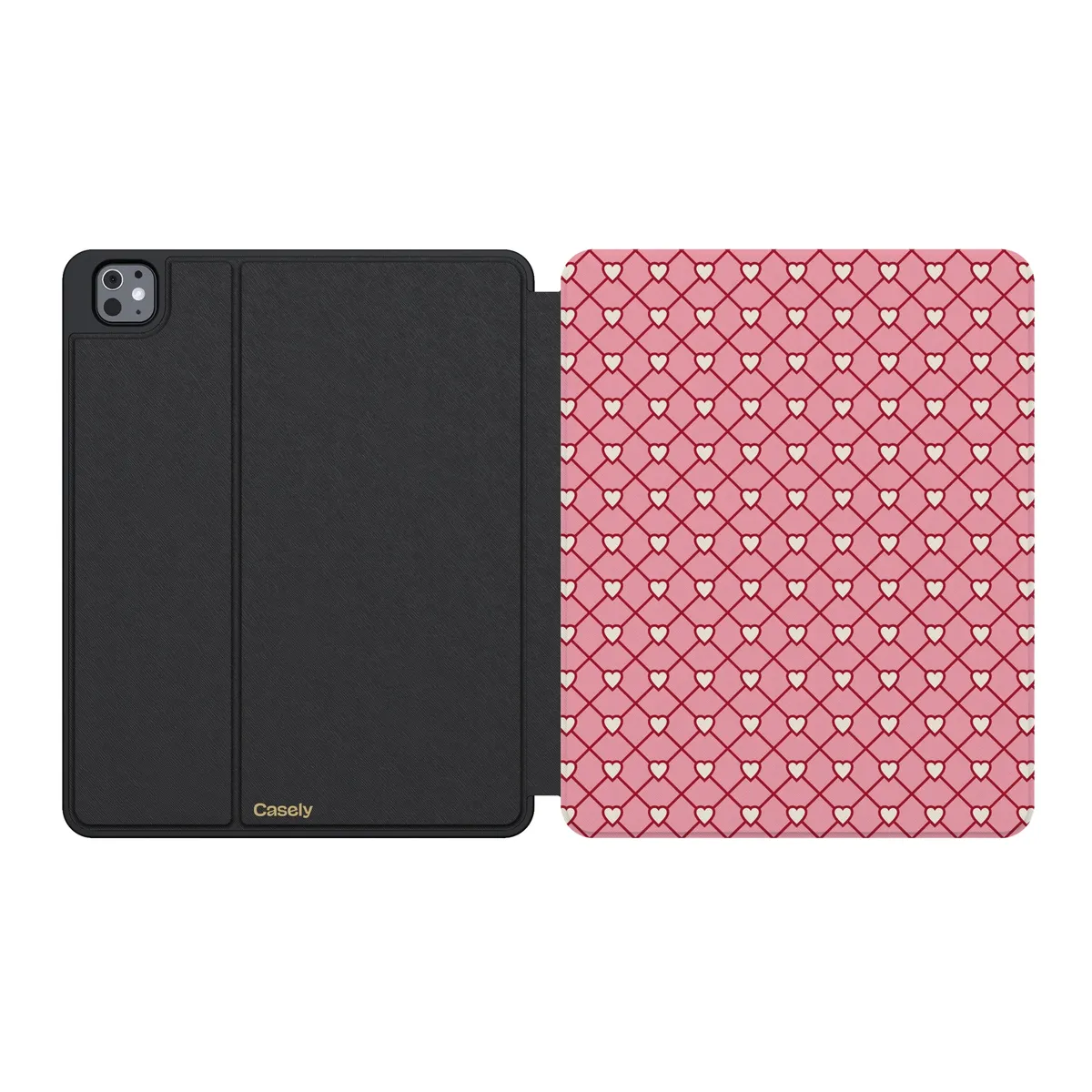 Love Locks | Pink Hearts iPad Case - Image 39