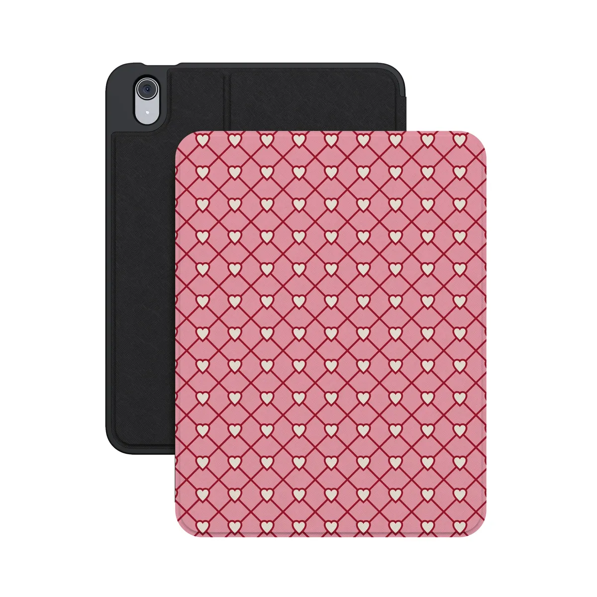 Love Locks | Pink Hearts iPad Case - Image 9