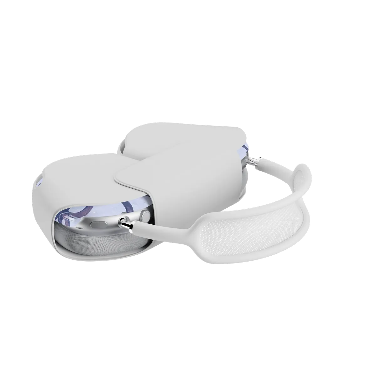 Love Me Knot | Blue Bow AirPods Max Case - Image 8
