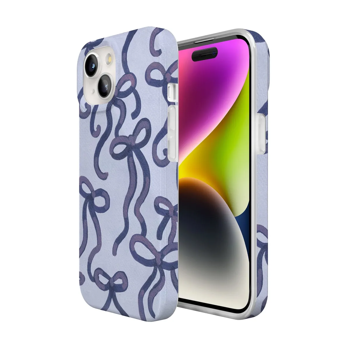 Love Me Knot | Blue Bow Case - Image 103