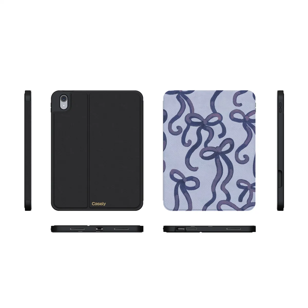 Love Me Knot | Blue Bow iPad Case - Image 13