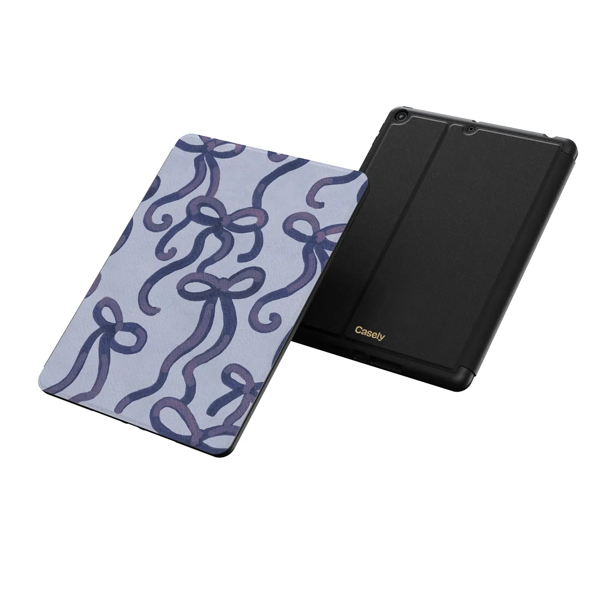 Love Me Knot | Blue Bow iPad Case - Image 26