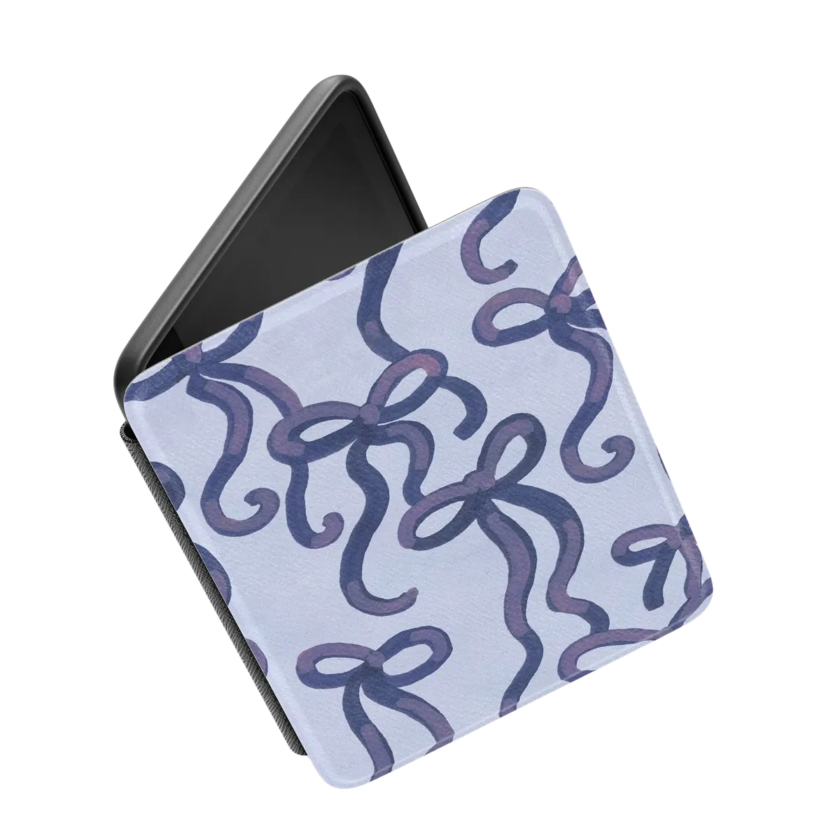 Love Me Knot | Blue Bow Kindle Case - Image 7