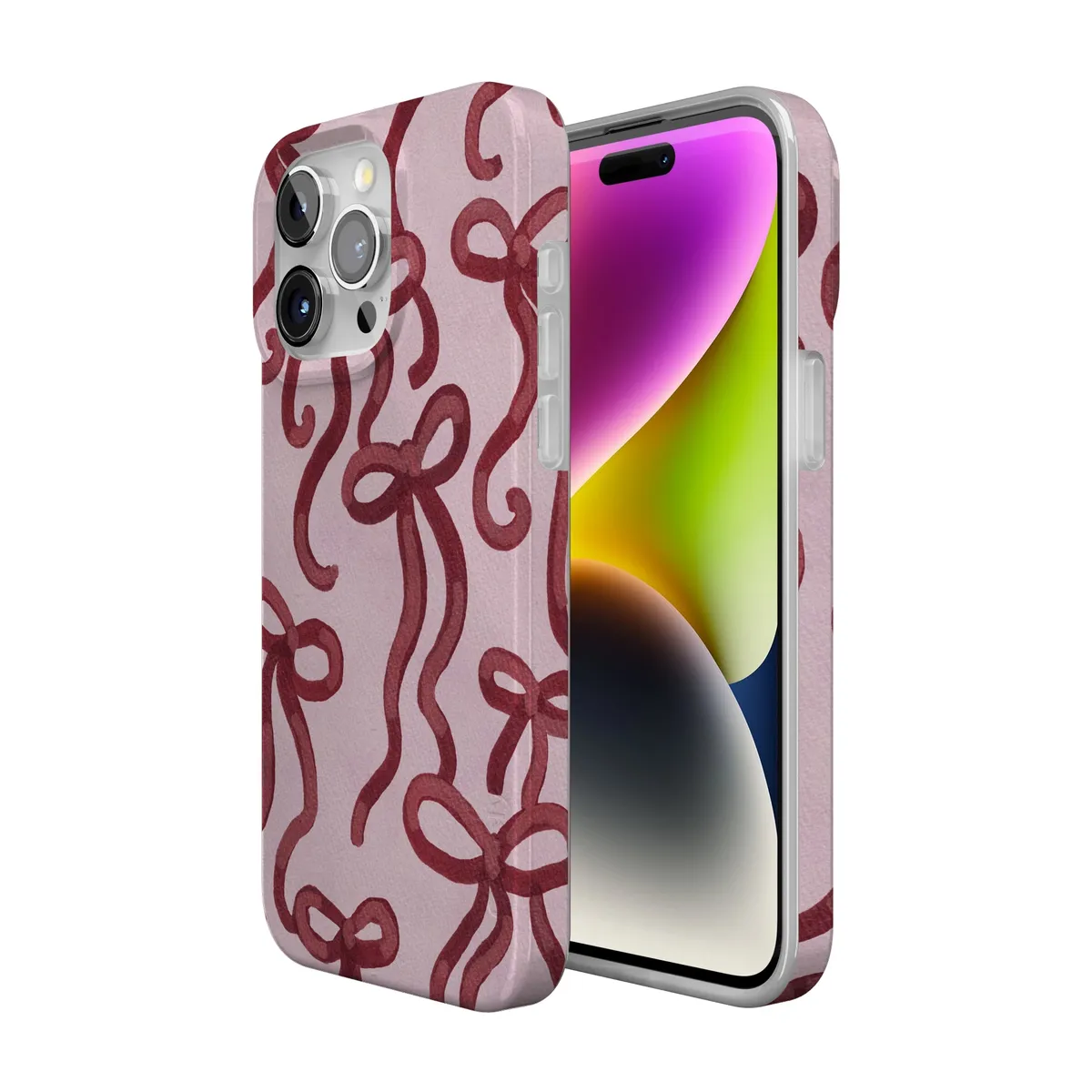 Love Me Knot | Mauve Bow Case - Image 98