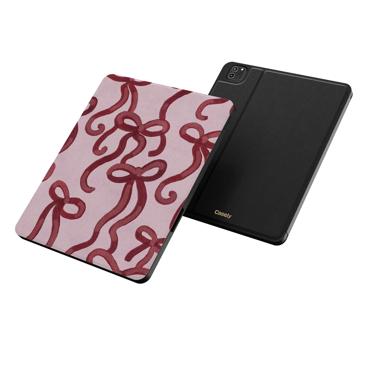 Love Me Knot | Mauve Bow iPad Case - Image 2
